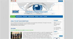 Desktop Screenshot of ech.de